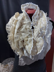 Lace scarf "A"