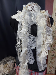 Lace scarf "A"